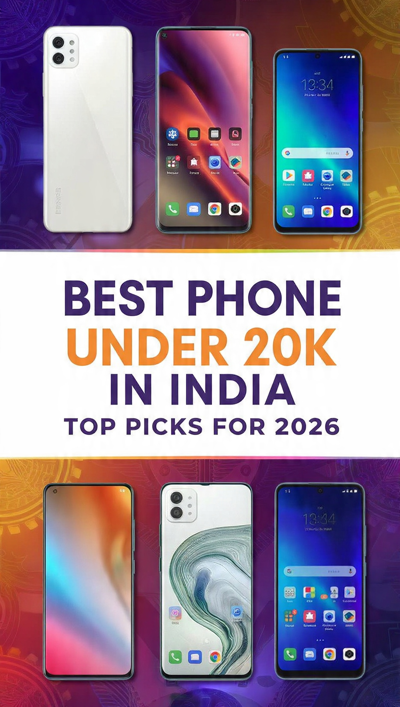 Best Phone Under 20K in India: Top Picks for 2026