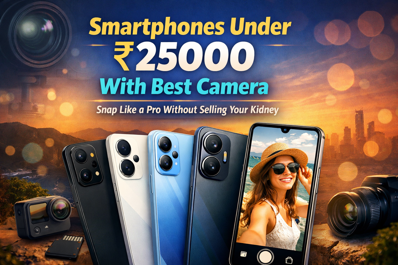 Smartphones Under ₹25000 With Best Camera — Snap Like a Pro Without Selling Your Kidney