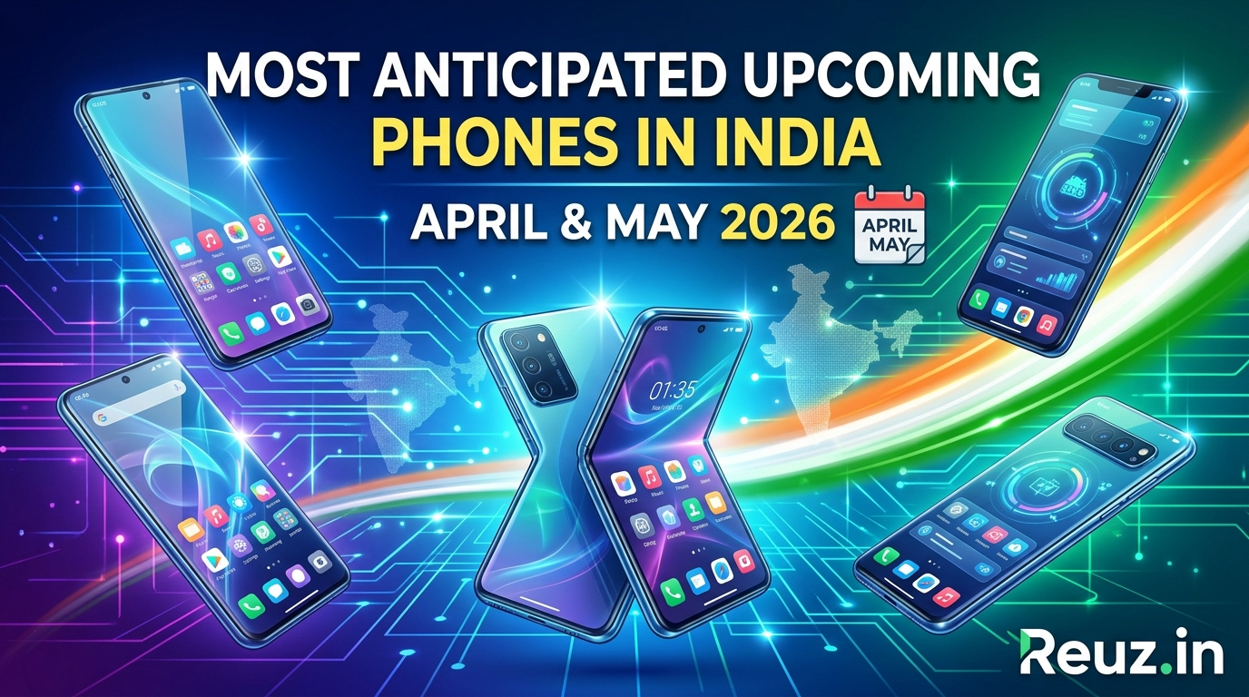 Most Anticipated Upcoming Phones in India – April & May 2026 | Reuz.in