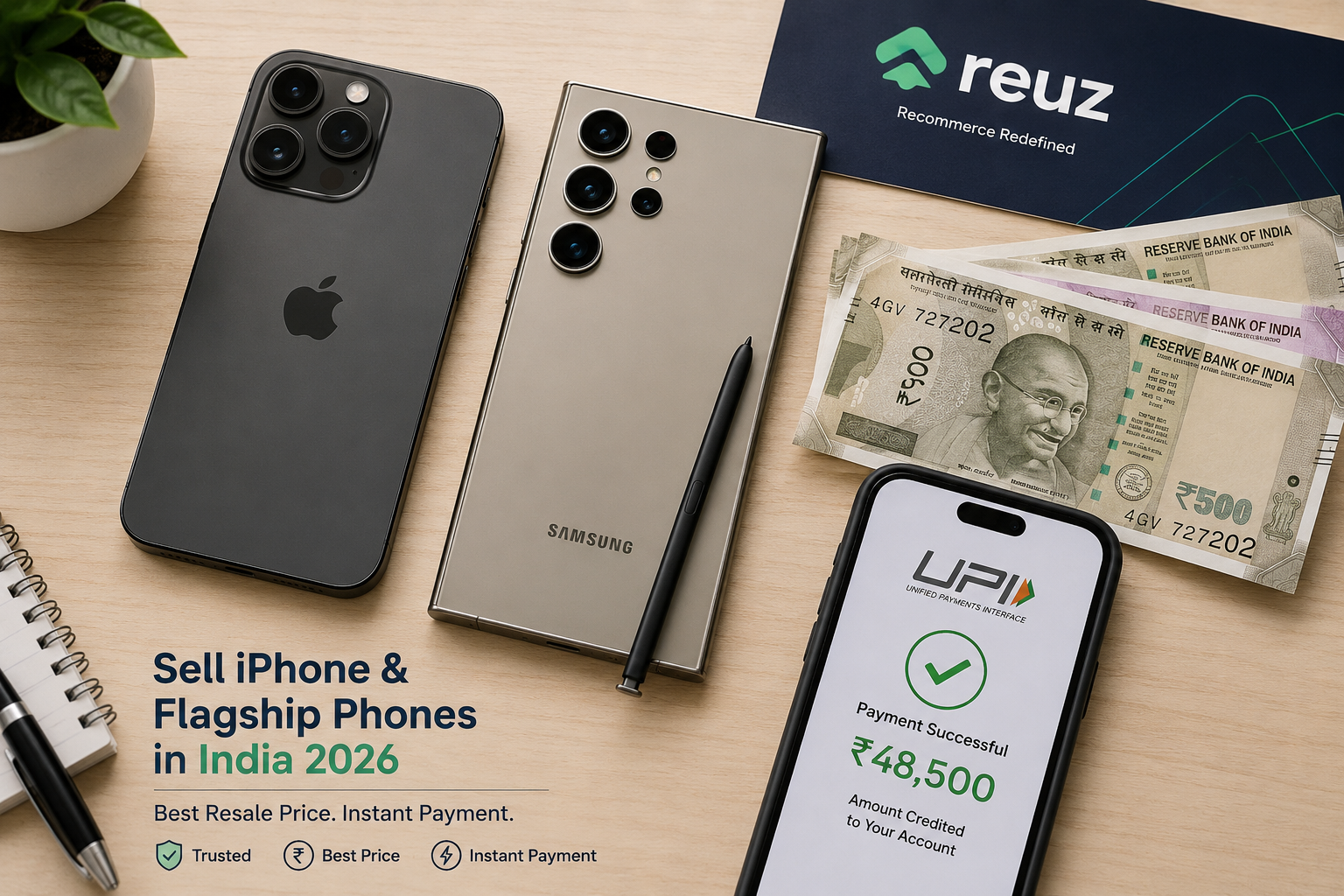 Best Place to Sell Your iPhone or Flagship Phone in India (2026) — Real Resale Prices Compared